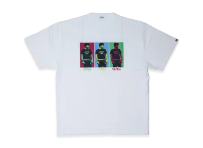 SAPEur x MASATOSHI HAMADA Traffic Light S/S T-Shirt "White"