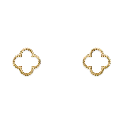 Van Cleef & Arpels Sweet Alhambra earrings "18K Yellow gold/Onyx"