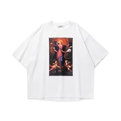 TIGHTBOOTH Police Checkup S/S T-Shirt "White"