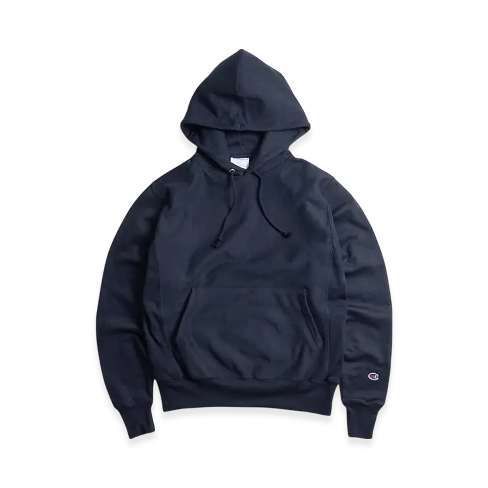 Champion Reverse Weave Pullover Hooded Sweat "Navy"