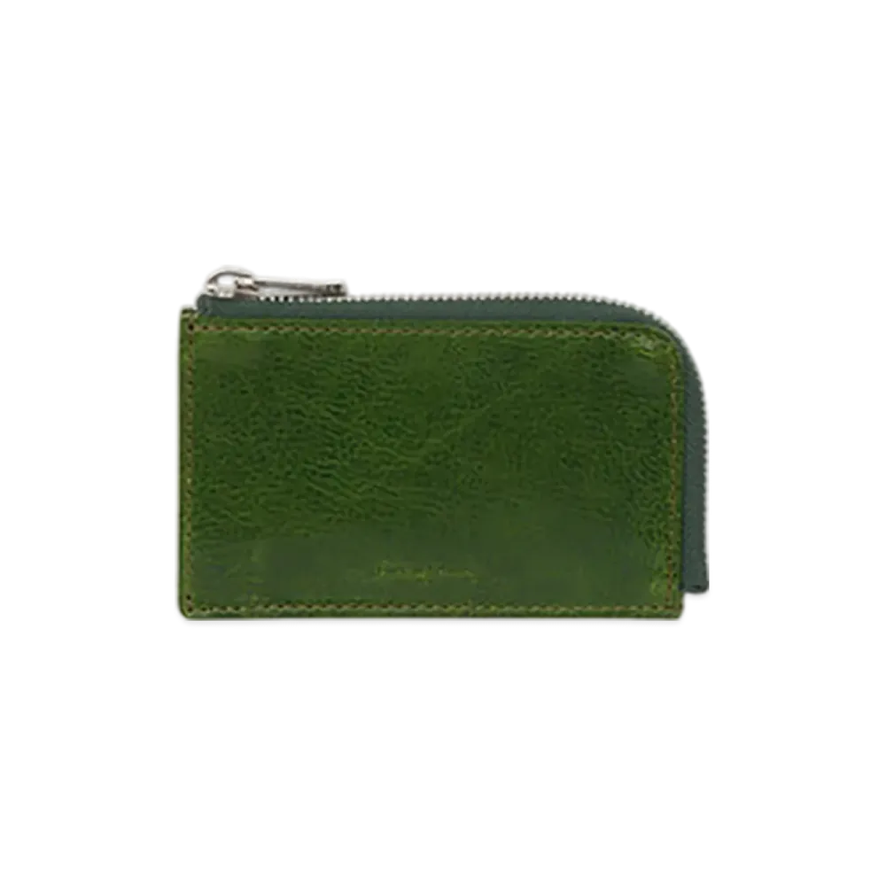 Hender Scheme L Zip Wallet "Lime Green"