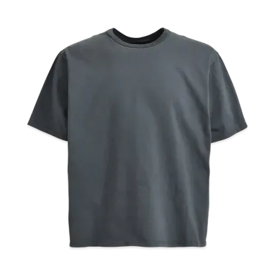 BREATH Newrich Slim Cropped Tee "Black"