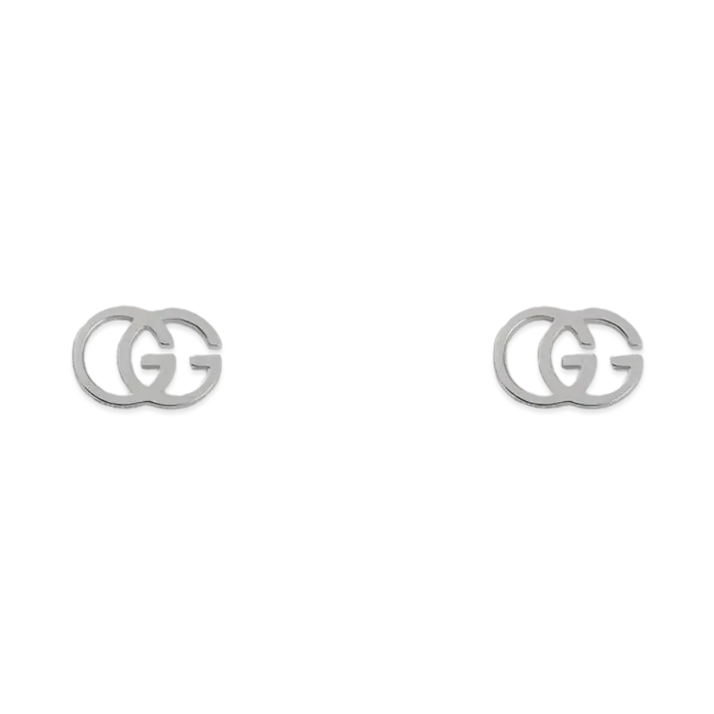 GUCCI GG TISSUE Rivet Earrings