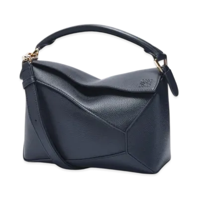 LOEWE Puzzle Edge Bag Small "Deep Navy"