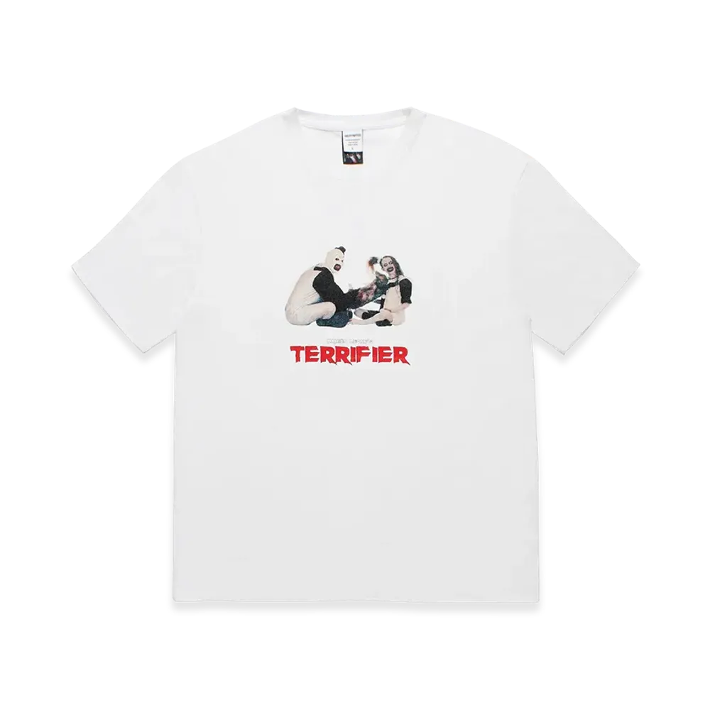 WACKO MARIA x Terrifier Washed Heavy Weight T-Shirt "White"