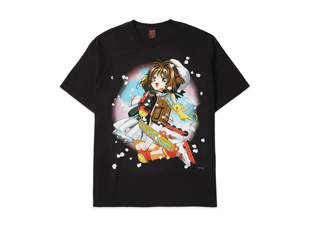 Geeks Rule x CARDCAPTOR SAKURA 15 Silkscreen Printing T Shirt "Black"