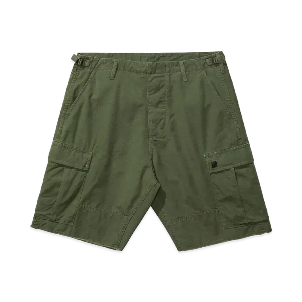 UNDEFEATED STENCIL CARGO SHORT - 50055 "Olive"
