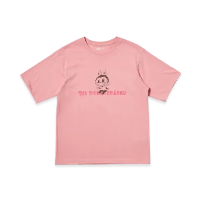 Uniqlo x POP MART THE MONSTERS (LABUBU) Women's UT "Pink"