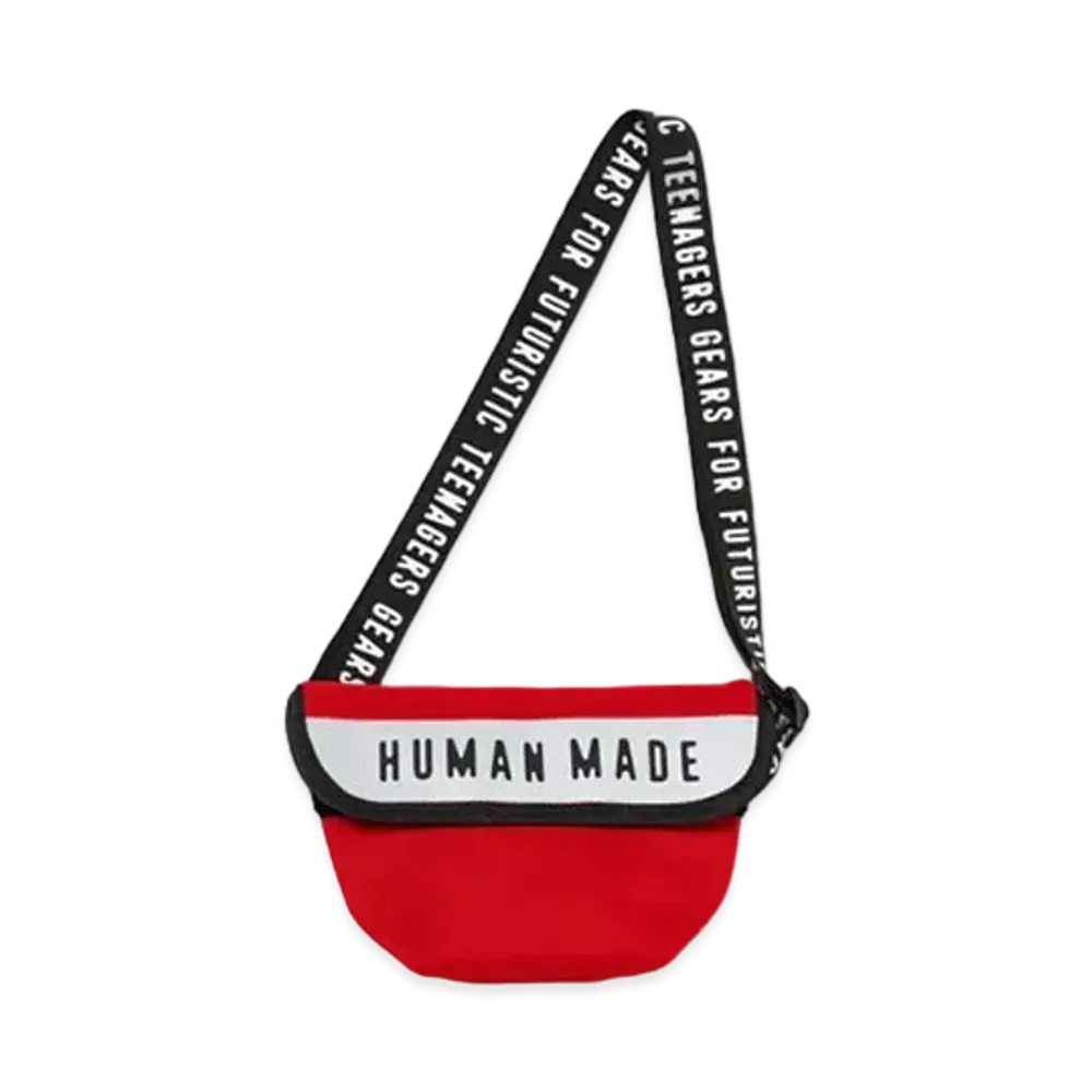 HUMAN MADE Messenger Bag Small "Red"