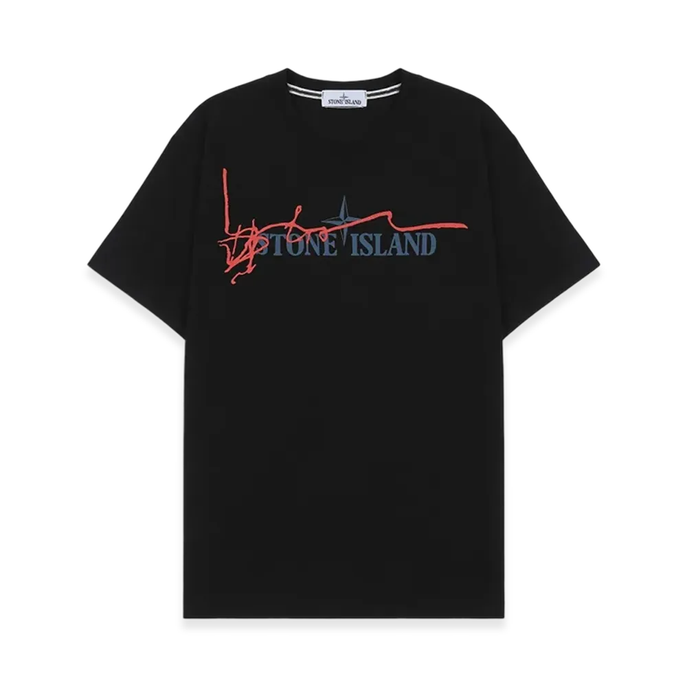Stone Island 2NS80 Ink Two T-Shirt - 22SS "Black"