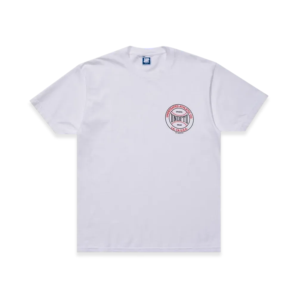 UNDEFEATED Pitch S/S Tee "White"