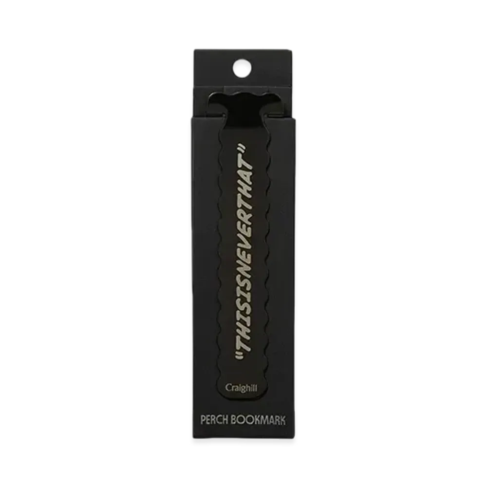 thisisneverthat Perch Bookmark "Black"