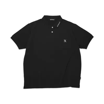 GOD SELECTION XXX Polo Shirt GX-S22-PL-02 "Black"