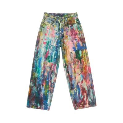Acne Studios Baggy Fit Jeans 1981F "Colorful"
