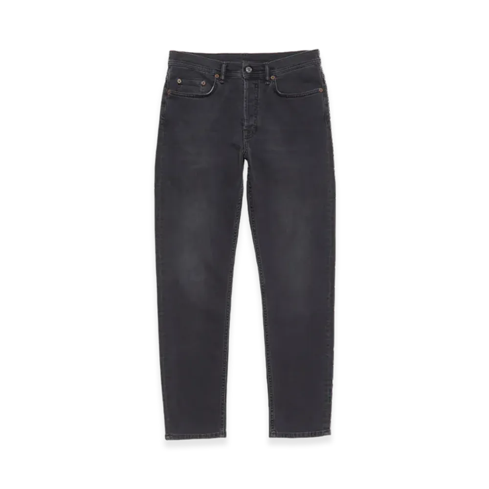 Acne Studios Slim Fit River Jeans "Used Black"