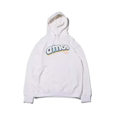 atmos Logo Hooded Sweatshirt "White"