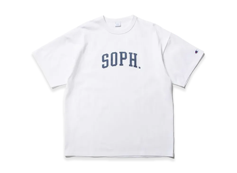 SOPH. x Champion Crewneck Tee "White"