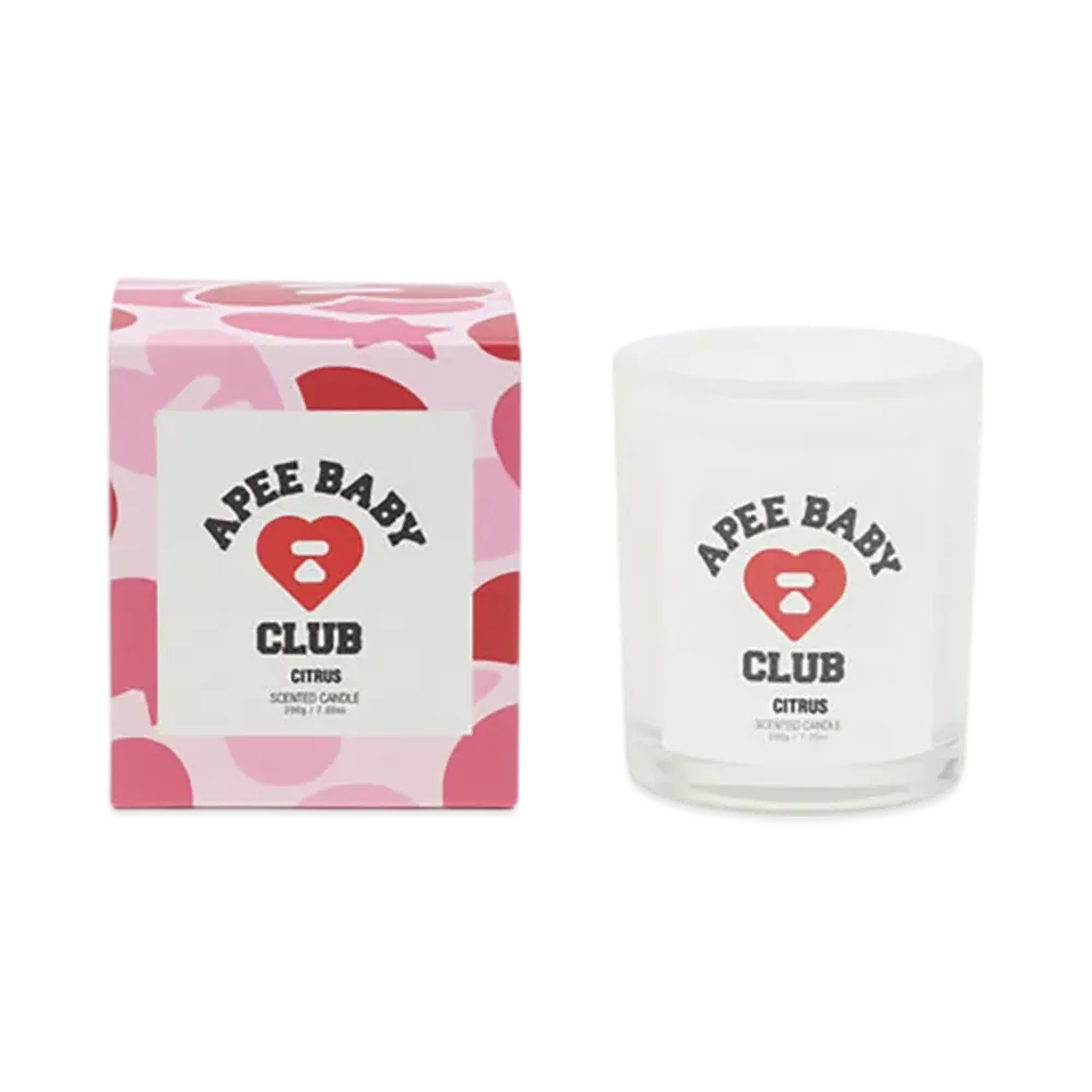 A BATHING APE APEE Citrus Scented Candle #2 "Multi"