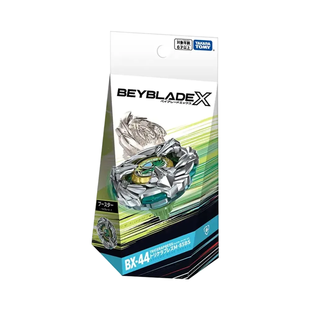 TAKARA TOMY "BEYBLADE X" BX-44 Tricera Press M-85BS