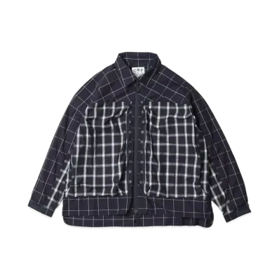 CMF OUTDOOR GARMENT Covered Shirts "Indigo Stripe"