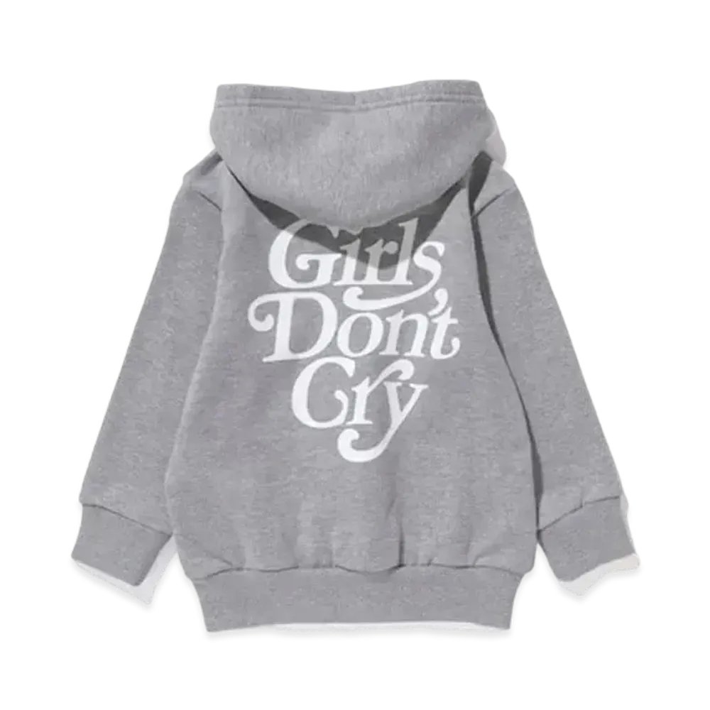 Girls Don't Cry Hoodie (100-130size) "Gray" / VERDY