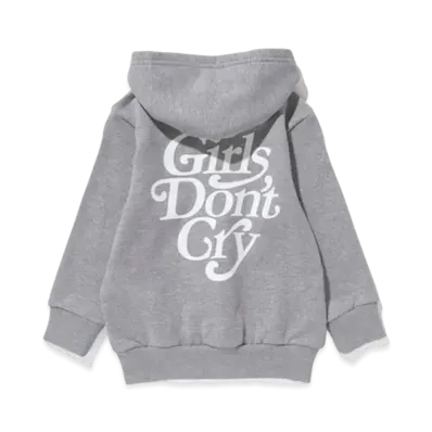 Girls Don't Cry Hoodie (100-130size) "Gray" / VERDY