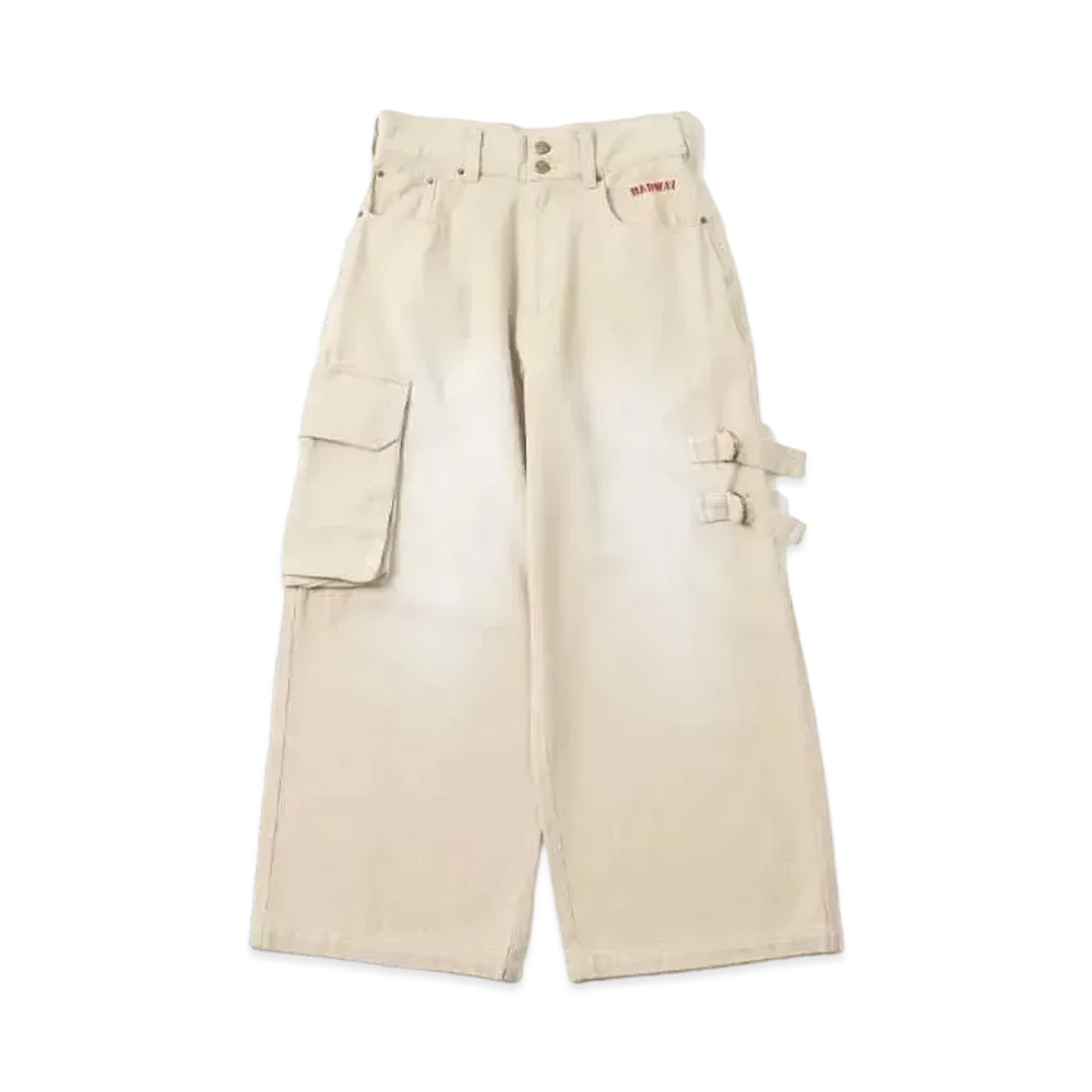 BADWAY blast cargo painter pants "Kinari"