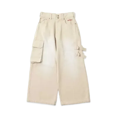 BADWAY blast cargo painter pants "Kinari"