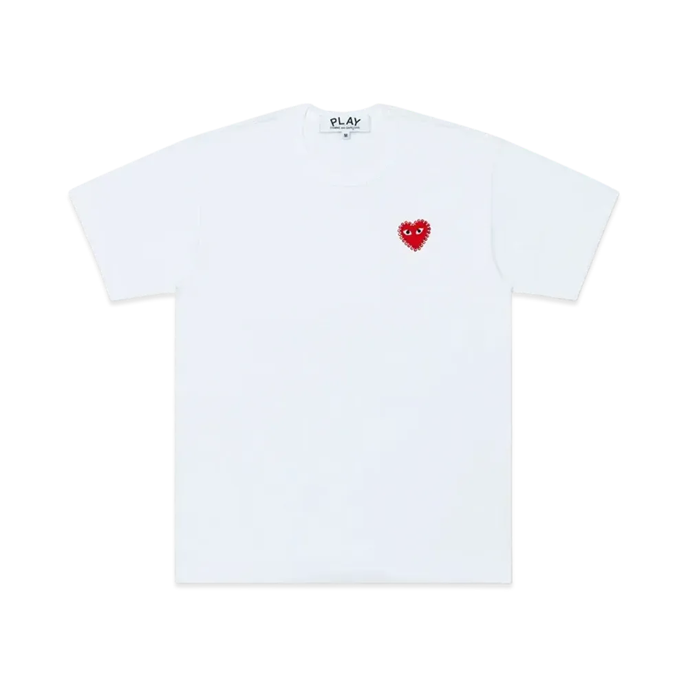 PLAY COMME des GARCONS Tee "White"