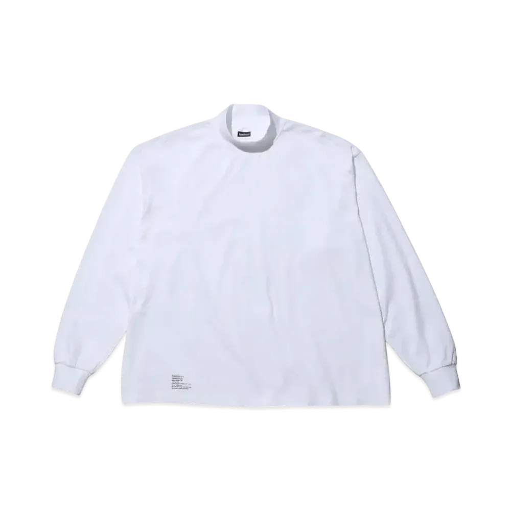 FreshService 2-Pack Corporate L/S Mock Neck Tee "White"