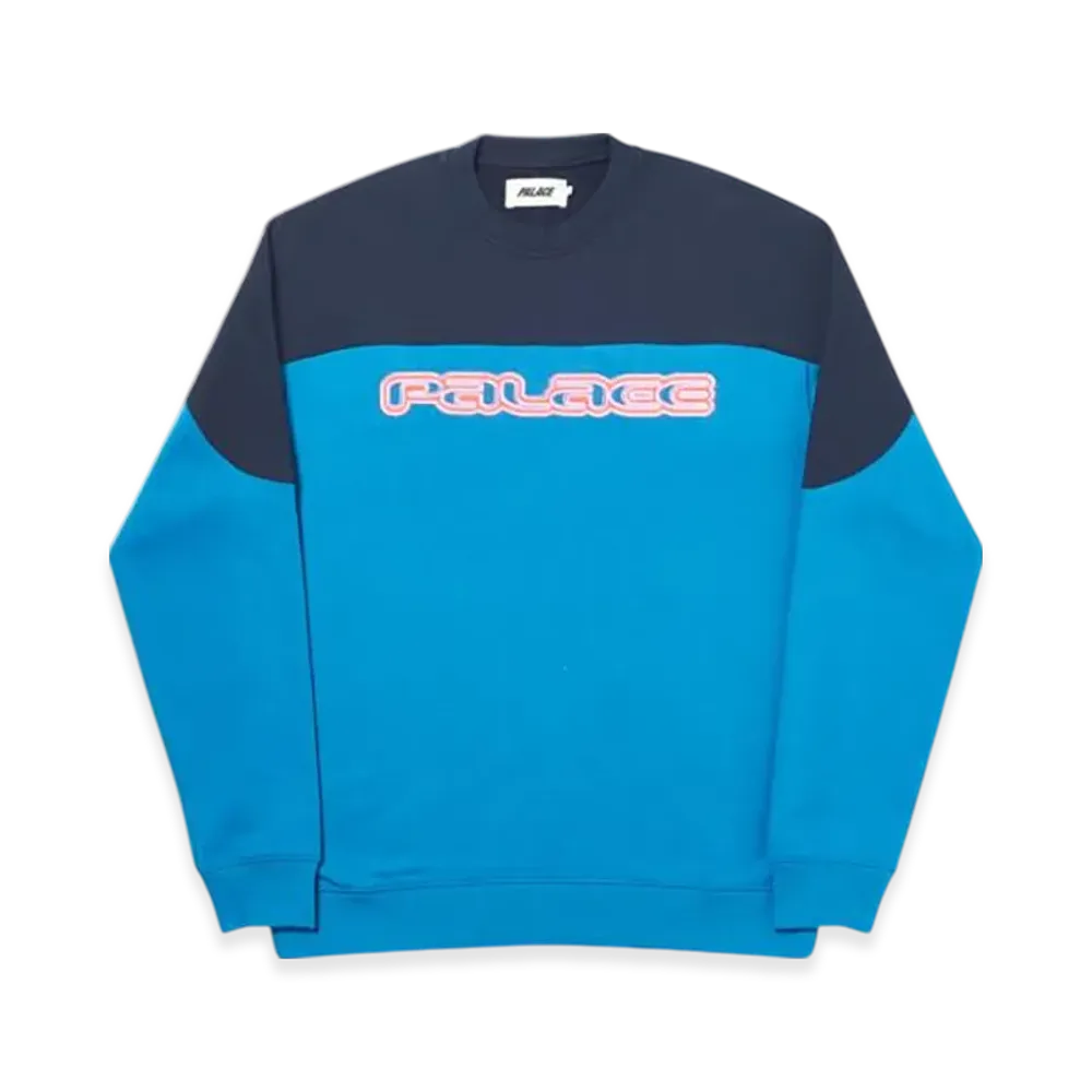 PALACE Strange But Some People Might Like It Crew "Blue"