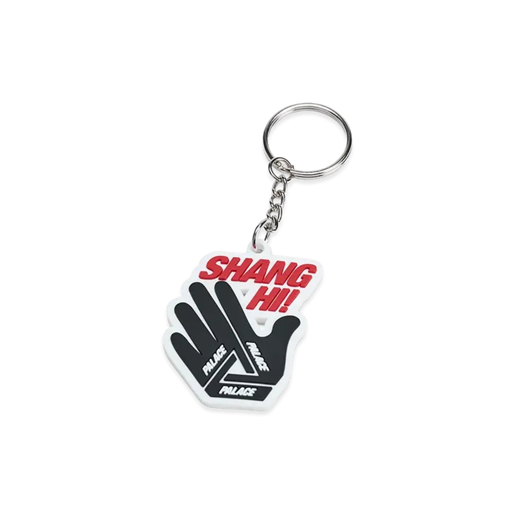 PALACE Shanghai Keyring "White"