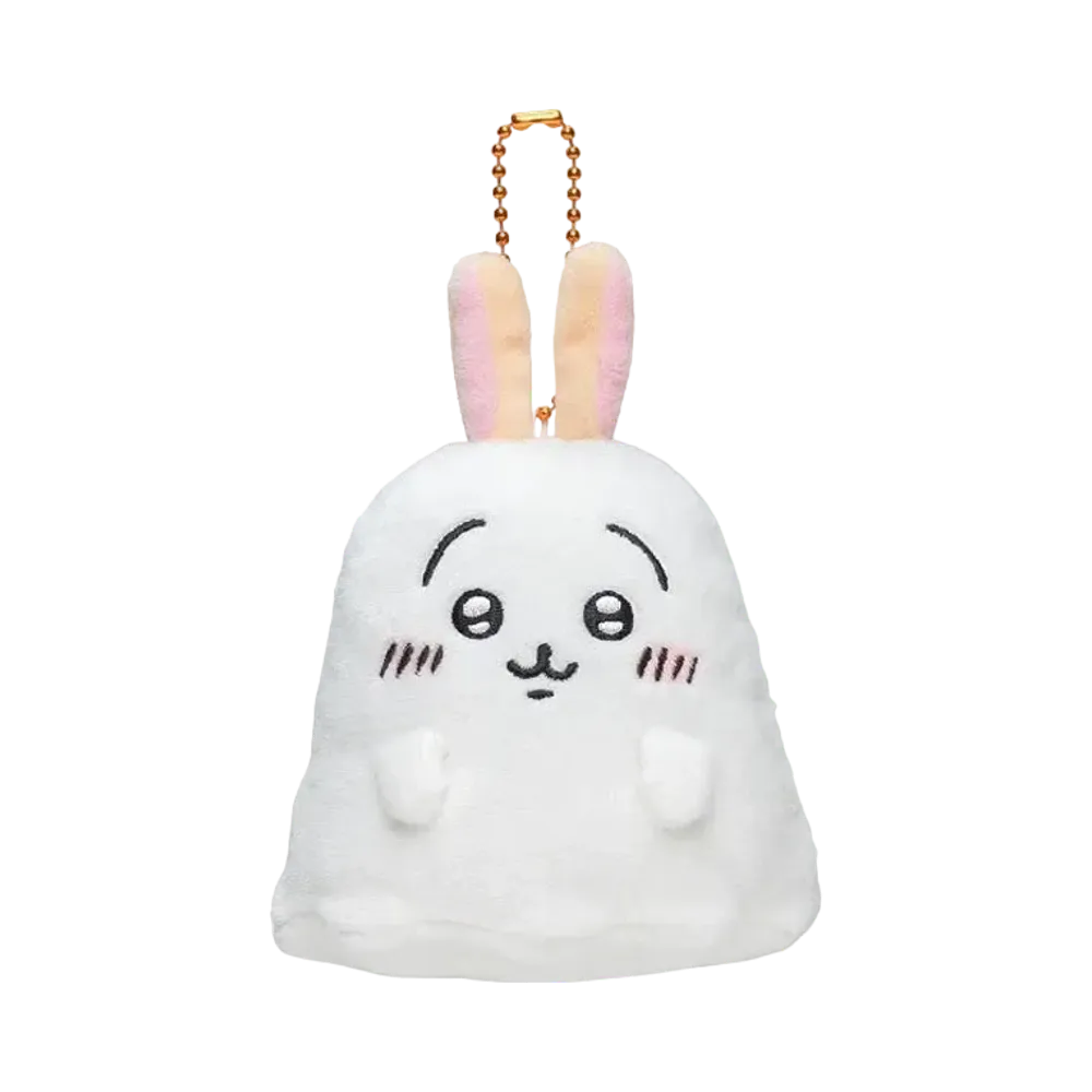 Gray Parka Service -Chikawa- Chikawa ghost ...! ? Napuchi Mini Mascot (Rabbit)