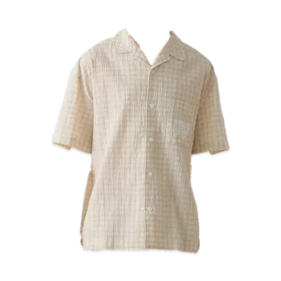 GELATO PIQUE Homme Multi-Check Shirt "Beige"