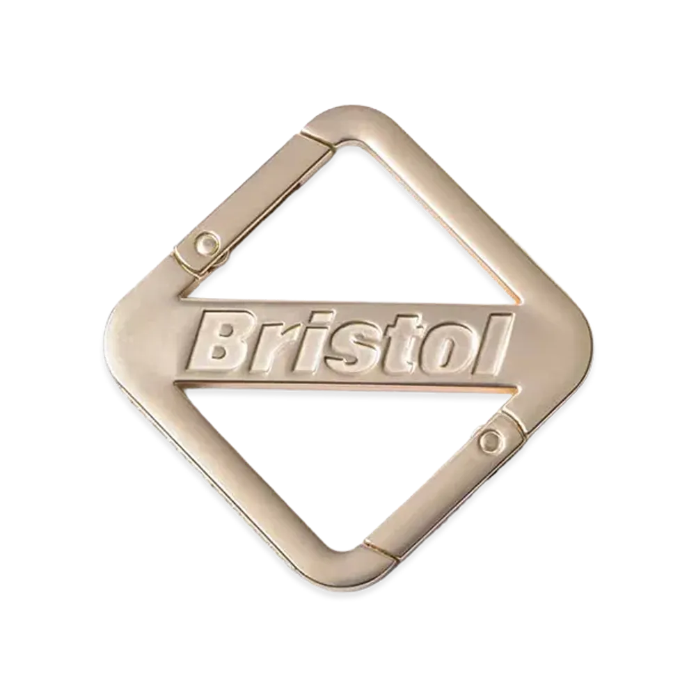 F.C.Real Bristol Emblem Carabiner "Gold"