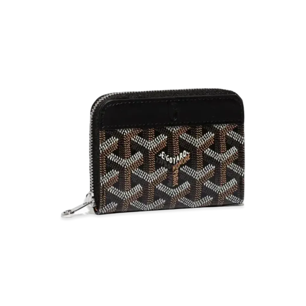 Goyard Matignon Mini Wallet "Black/Brown"