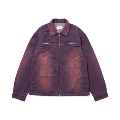 FTW DENIM TRUCKER JACKET "PURPLE"