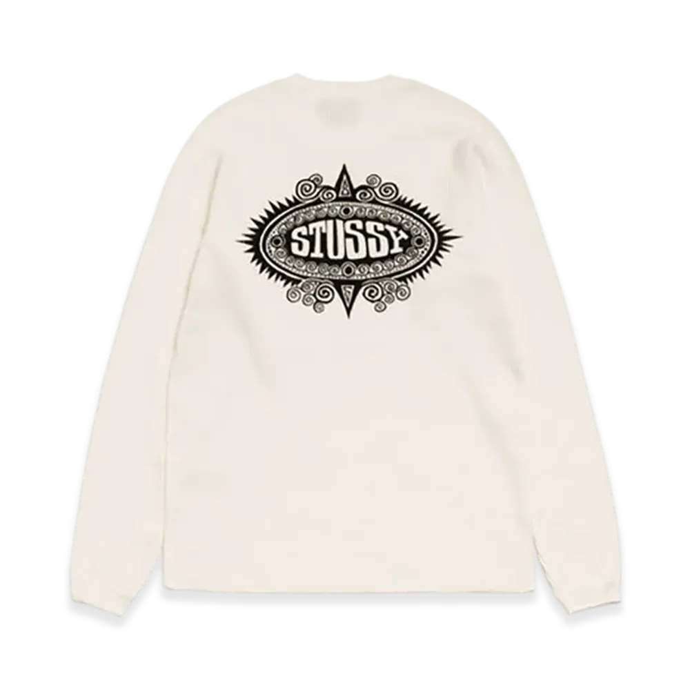 Stussy Mantra Raglan Thermal "White"