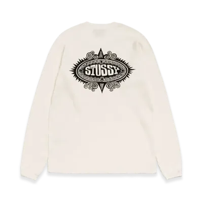 Stussy Mantra Raglan Thermal "White"