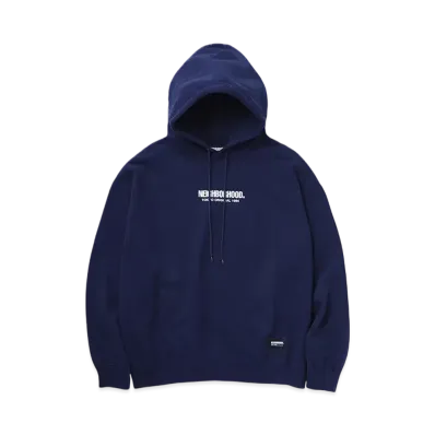 NEIGHBORHOOD Solid Sweat Hoodie LS "Navy"