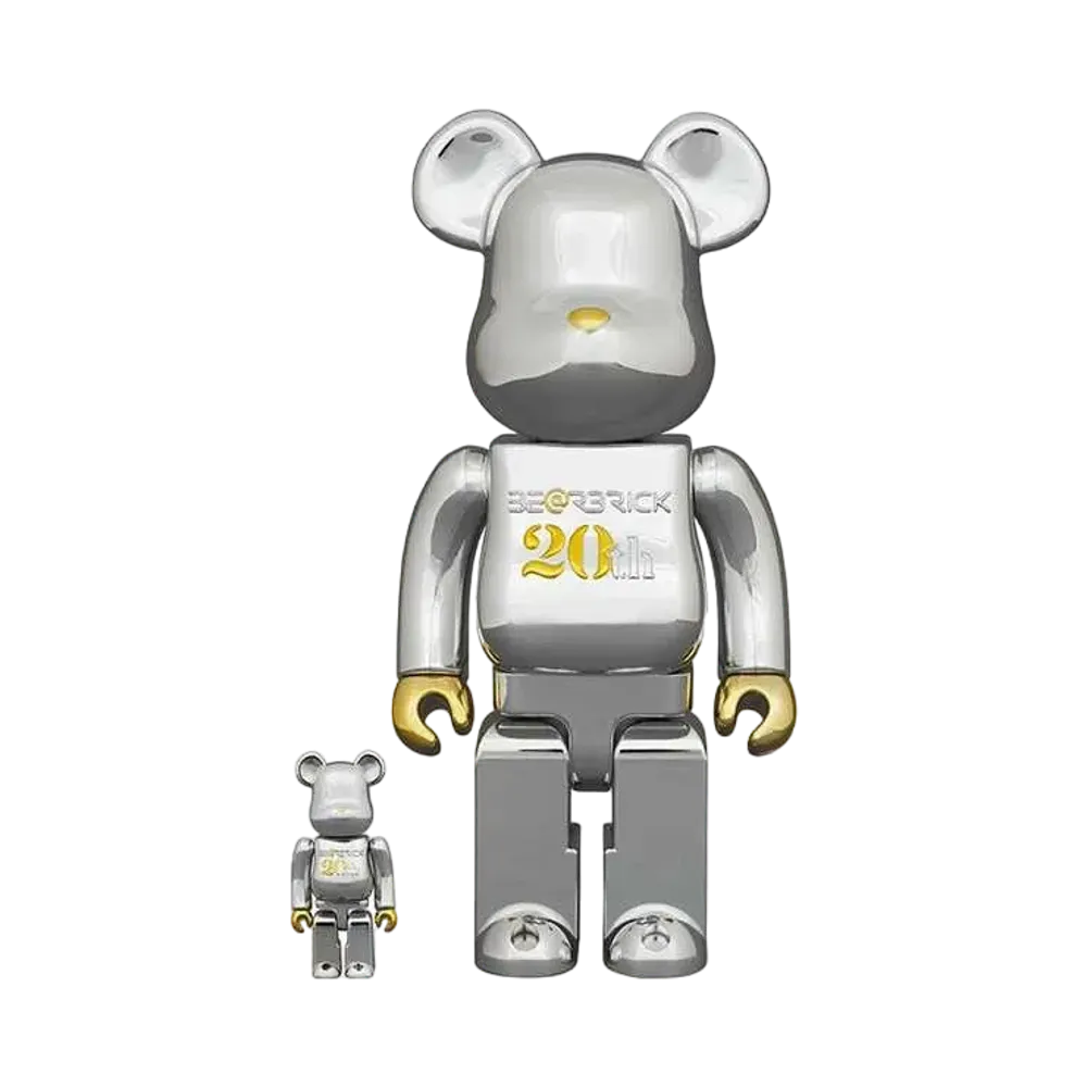 Bearbrick 20th Anniversary Model 100% & 400%