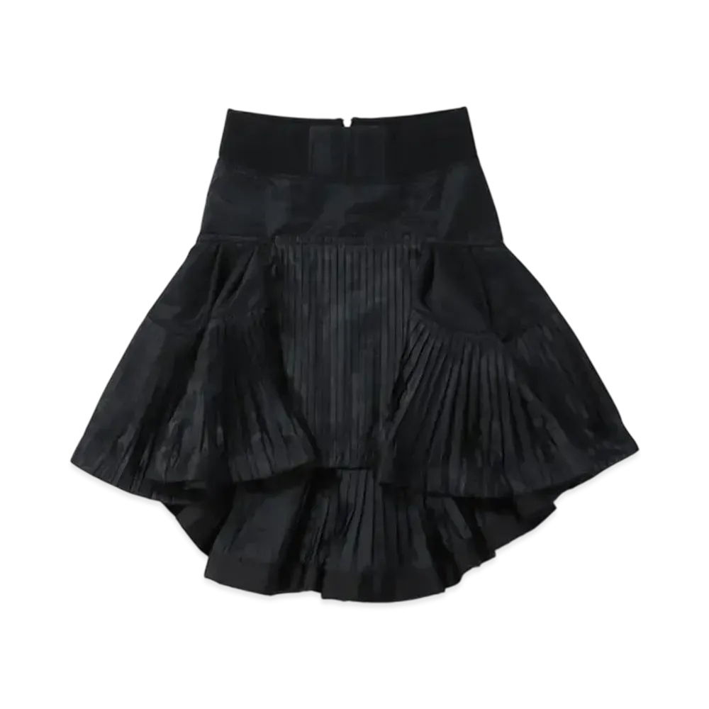 sacai Nylon Twill Skirt "Black"