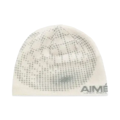 Aime Leon Dore x New Balance Geo Print Beanie "White"