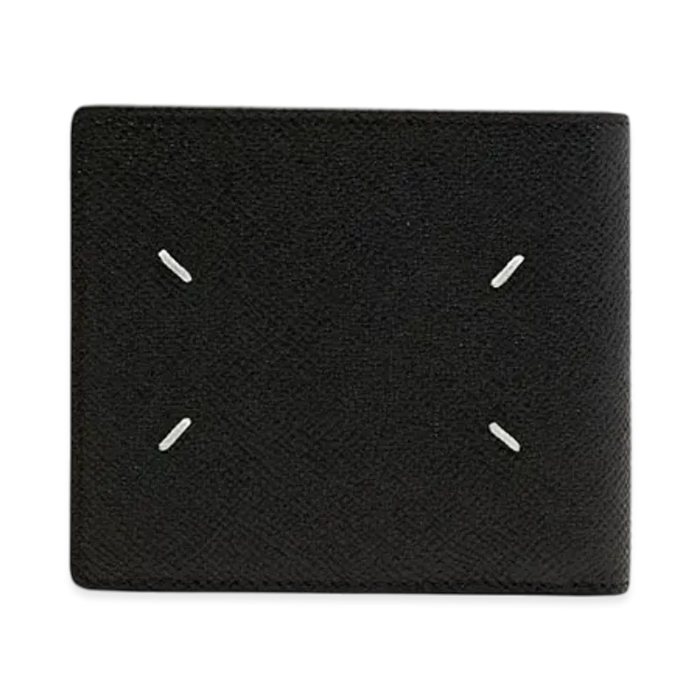 Maison Margiela Bovine Leather Bi-fold Wallet "Black"