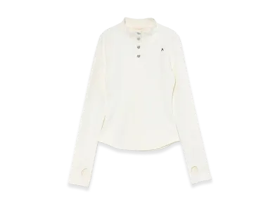 ANDMARY Women's Heart Button Fit Tops "Ivory"