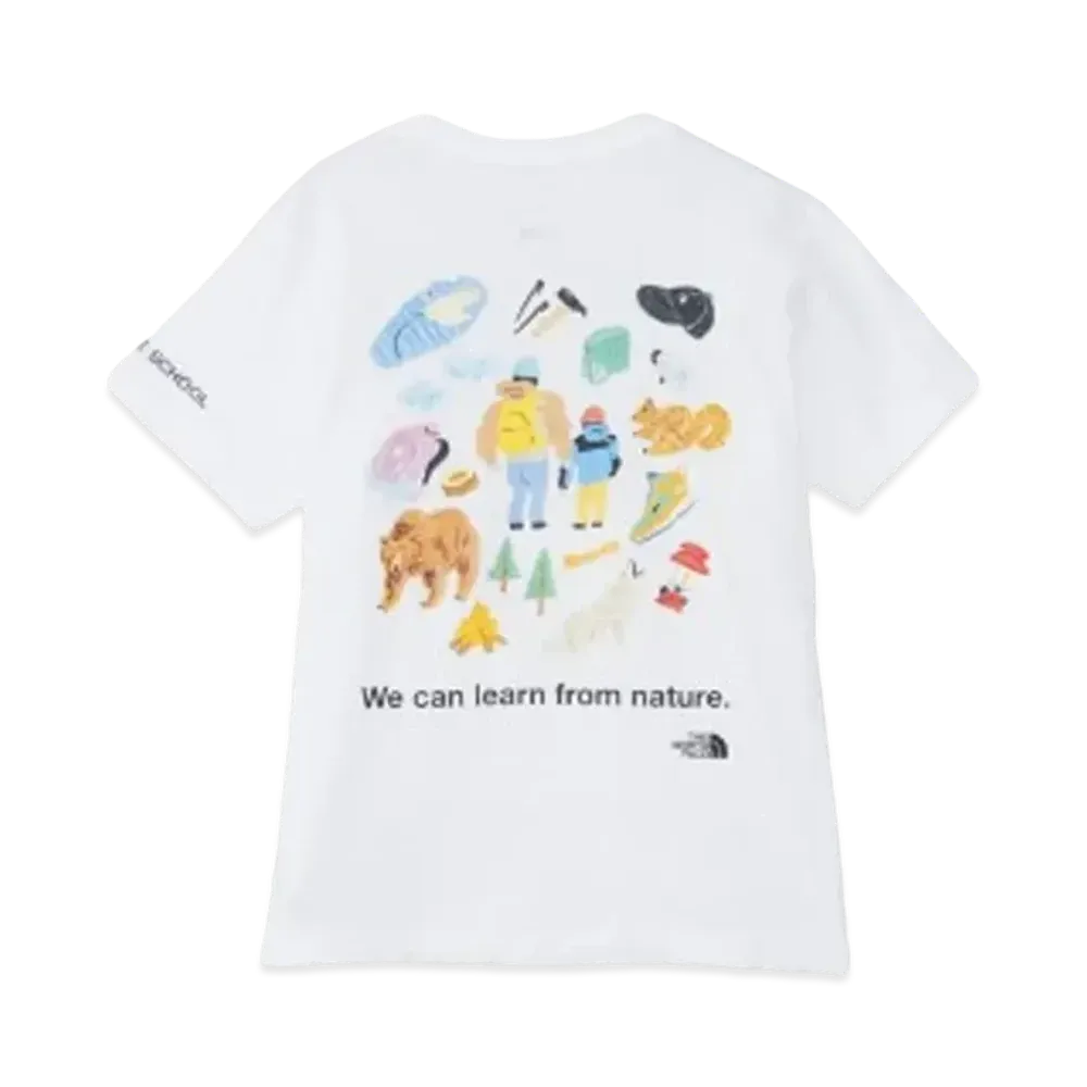 The North Face Kns S/S Tee Kids "White"