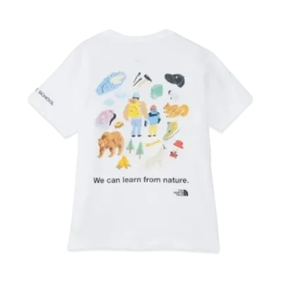 The North Face Kns S/S Tee Kids "White"