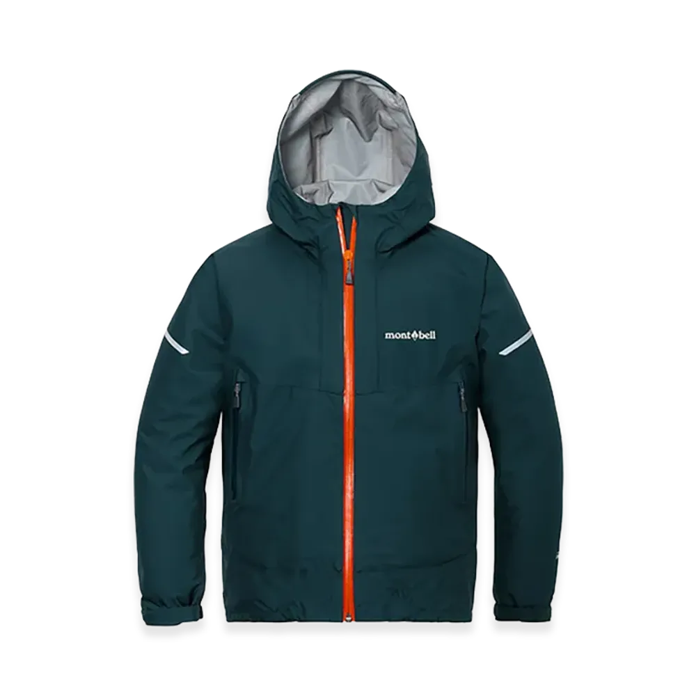 mont-bell Kid's Storm Cruiser Jacket "Blue Green"