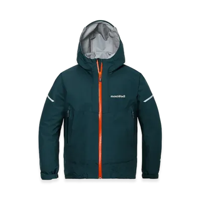 mont-bell Kid's Storm Cruiser Jacket "Blue Green"