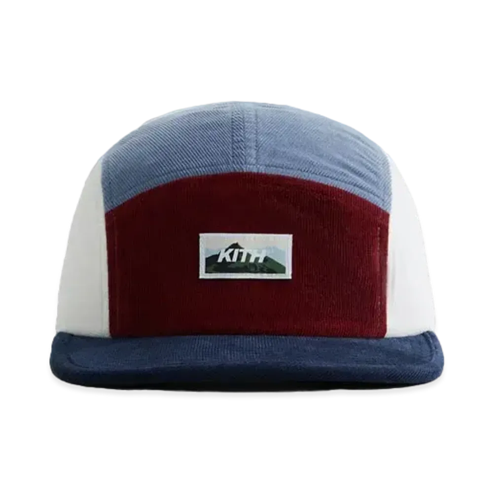 Kith Panelled Corduroy Camper Hat "Elevation"
